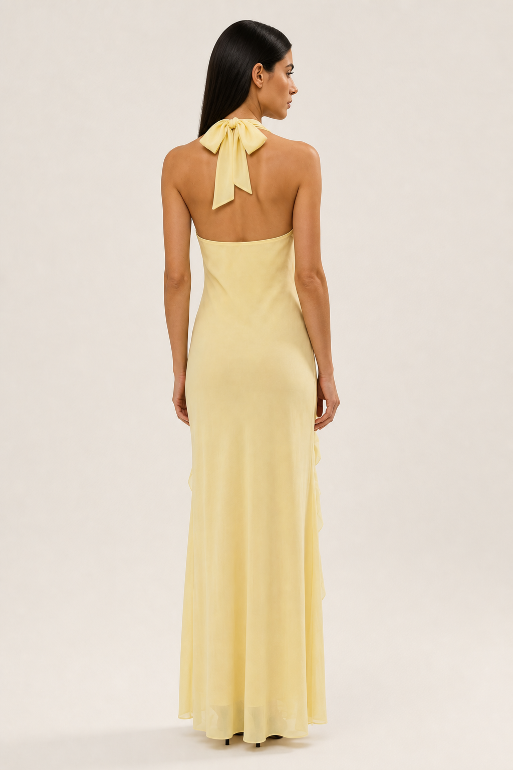 Solène Robe Longue - Citron — studio_back — Helena [04f512fc-a39f-45d0-ac95-916ddd324218]