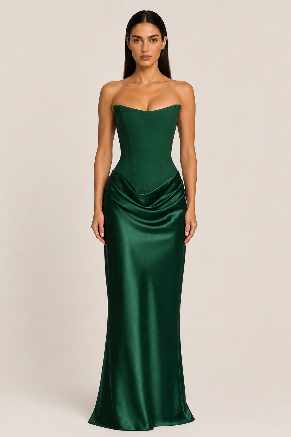 The Arabella Draped Maxi — studio_front — Helena [0d766b86-63ae-47e5-b911-55b9cf02cd1d]