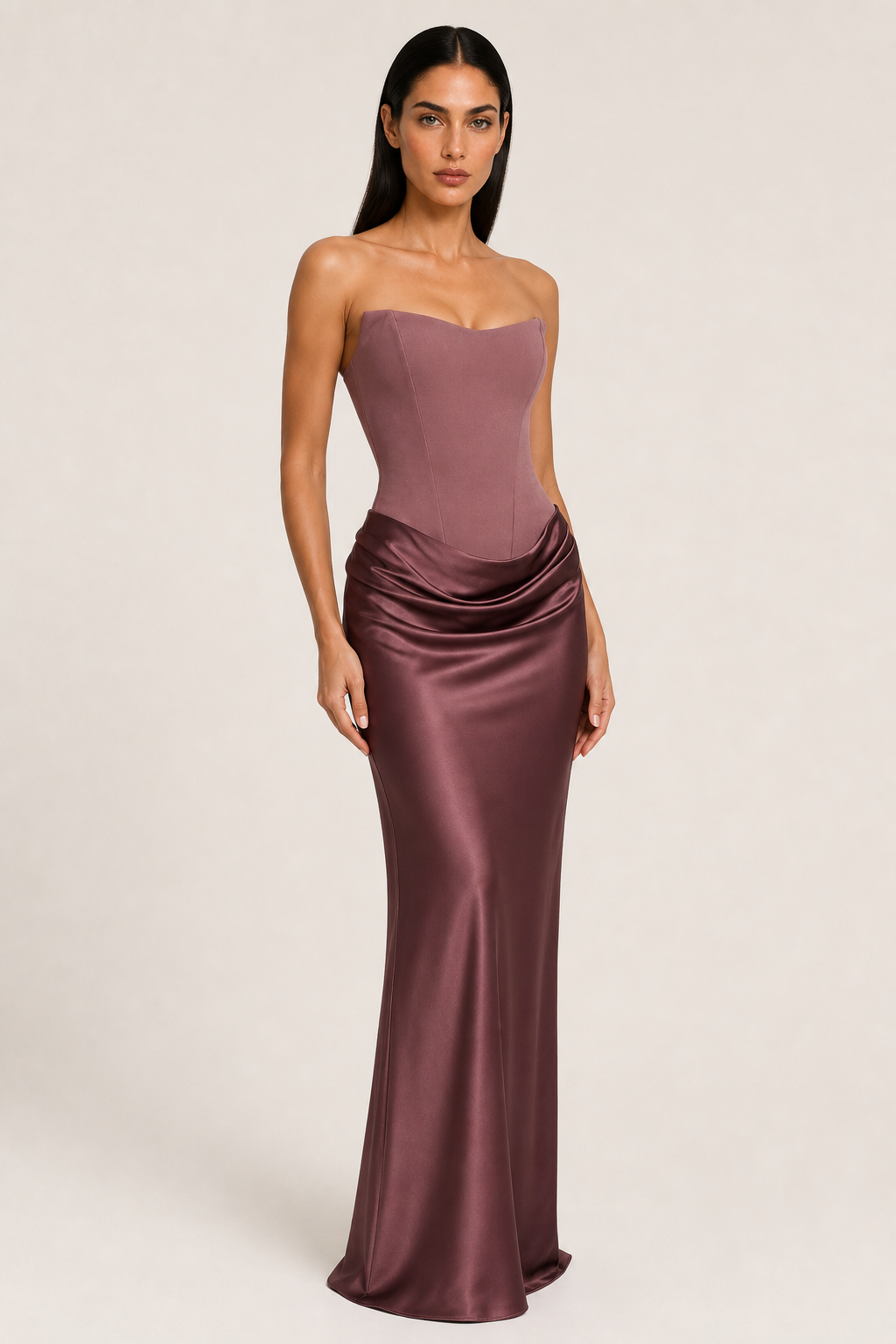 The Arabella Draped Maxi — studio_three_quarter — Helena [7da8e640-9b92-4d3e-995a-09008563c522]