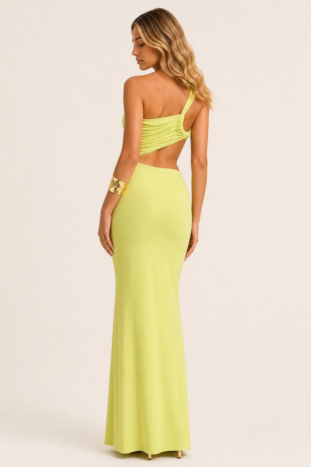 Vestido Longo Tomara Que Caia com Recorte Lateral e Fenda - Ada — studio_back — Sofia [7cd3a040-e7d1-4c43-9ce4-946be98f4b67]